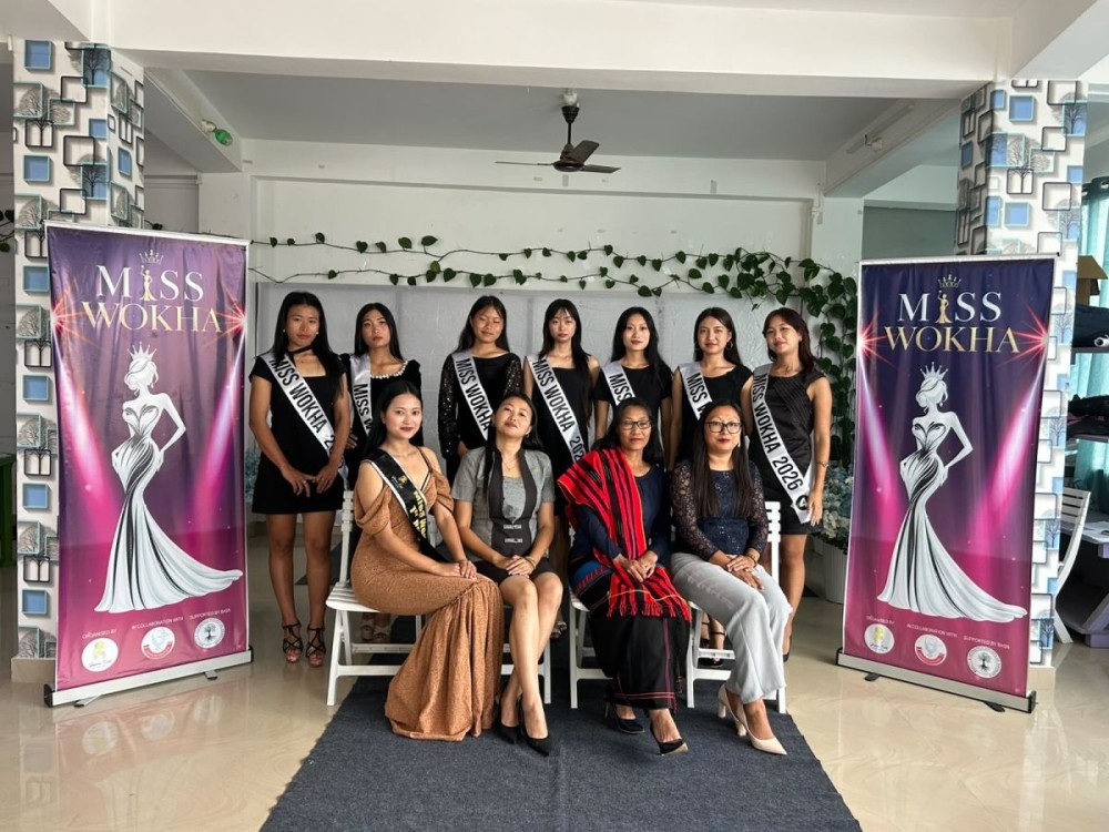 Organisers along with the participants during the an orientation and sashing ceremony held at Zumba Fitness, Wokha on September 18. (Morung Photo)